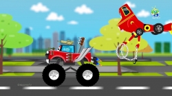 کارتون Red Super Car Ricky قسمت 22